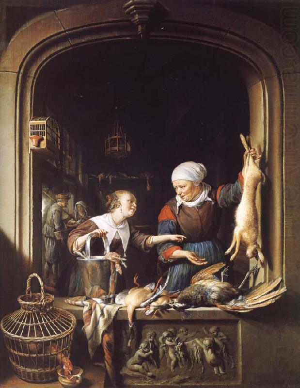 A Poulterer-s Shop, Gerrit Dou